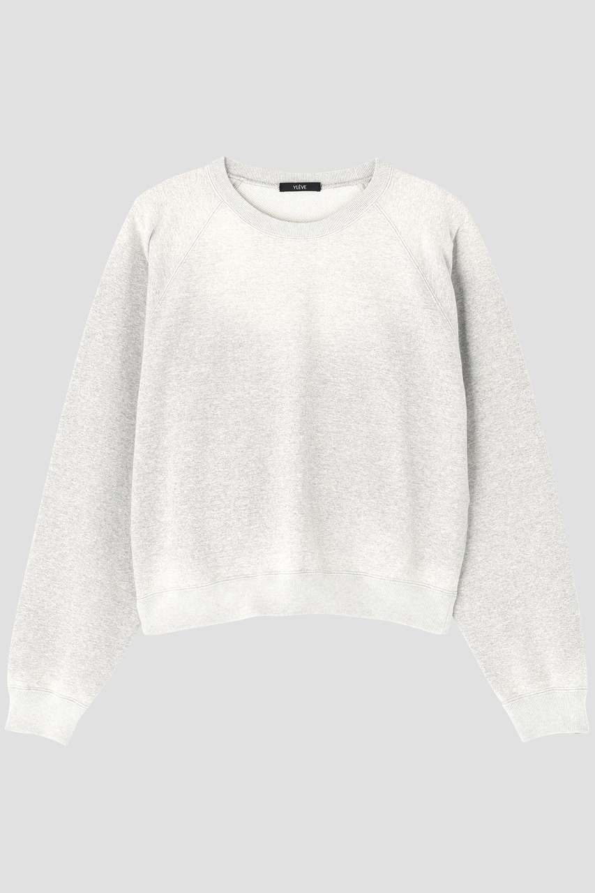 イレーヴ/YLEVEのYLEVE / ORGANIC COTTON SUN FADED SWEAT PULLOVER(グレー/1686166002)