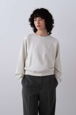 イレーヴ/YLEVEのYLEVE / ORGANIC COTTON SUN FADED SWEAT PULLOVER(110100/110105)