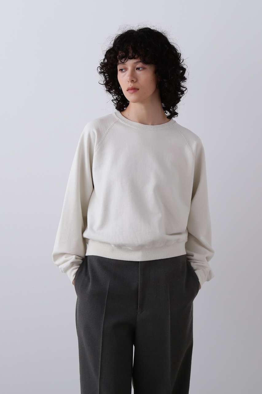イレーヴ/YLEVEのYLEVE / ORGANIC COTTON SUN FADED SWEAT PULLOVER(ベージュ/1686166002)