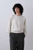 YLEVE / ORGANIC COTTON SUN FADED SWEAT PULLOVER