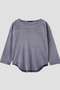 YLEVE / COTTON RAYON PIGMENT DYE FOOTBALL PULLOVER イレーヴ/YLEVE