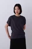 YLEVE / TETRON COTTON SLUB YARN JERSEY SLEEVELESS PULLOVER