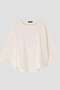 YLEVE / COTTON RIB PULLOVER イレーヴ/YLEVE ホワイト