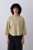 YLEVE / COTTON RIB PULLOVER