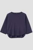 YLEVE / COTTON RIB PULLOVER