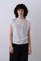 YLEVE / COTTON SHEER JERSEY SLEEVELESS イレーヴ/YLEVE ホワイト