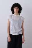 YLEVE / COTTON SHEER JERSEY SLEEVELESS
