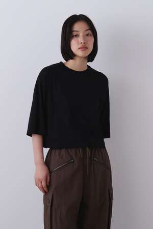 イレーヴ/YLEVEのYLEVE / COTTON SHEER JERSEY SHORT SLEEVE(110100/110102)