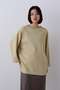 YLEVE / COTTON RIB PULLOVER BIG イレーヴ/YLEVE イエロー
