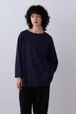 YLEVE / COTTON RIB PULLOVER BIG