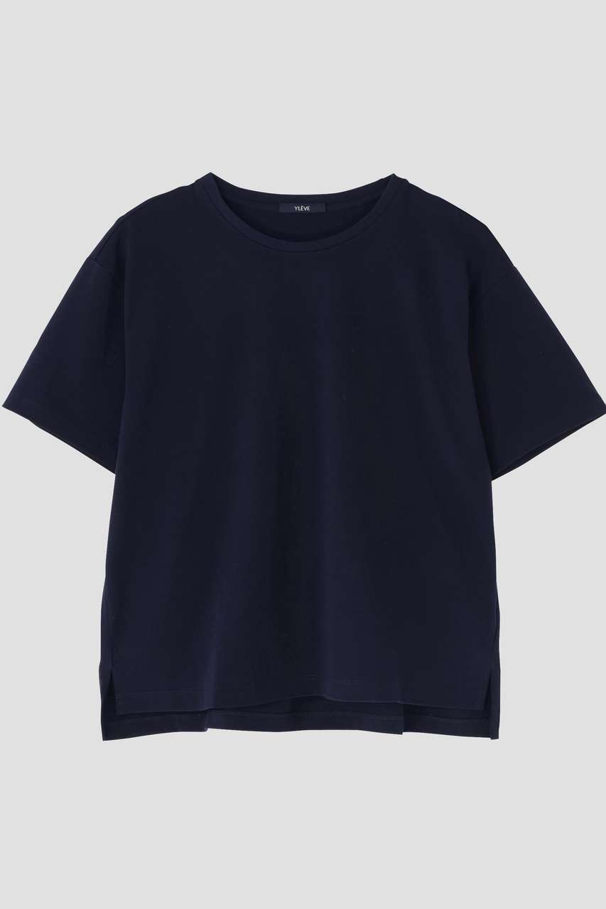 イレーヴ/YLEVEのYLEVE / ORGANIC COTTON BIO T-SHIRT(ネイビー/1686166585)