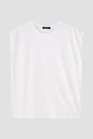 イレーヴ/YLEVEのYLEVE / ORGANIC COTTON BIO SLEEVELESS T-SHIRT(110100/110101)