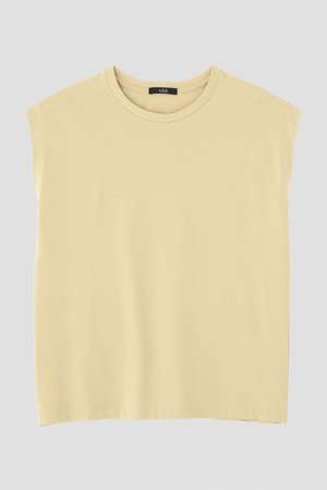 イレーヴ/YLEVEのYLEVE / ORGANIC COTTON BIO SLEEVELESS T-SHIRT(110100/110101)