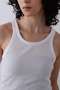 YLEVE / ORGANIC COTTON LOOP-WHEELED RIB TANK TOP イレーヴ/YLEVE