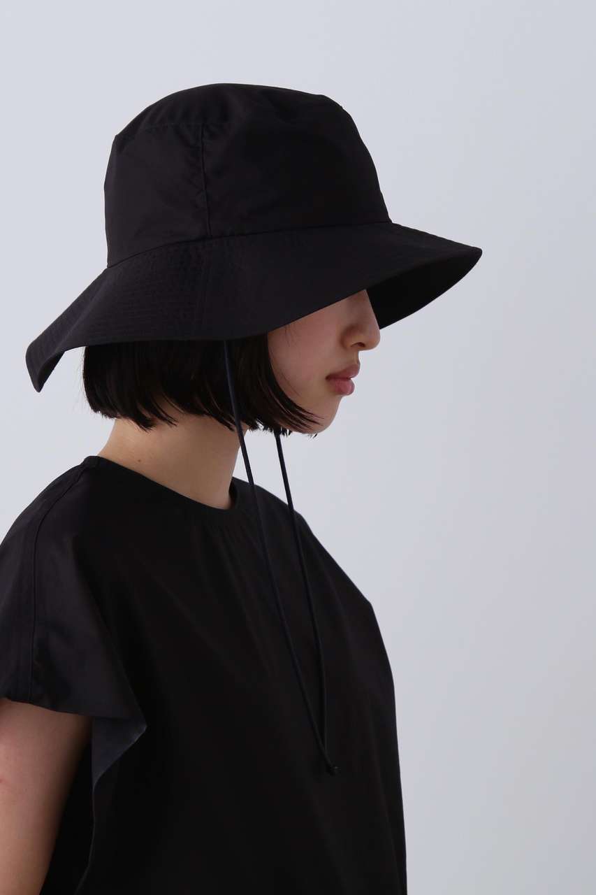イレーヴ/YLEVEのYLEVE / KIJIMA TAKAYUKI FINX COTTON WEATHER HAT(ブラック/1686176101)