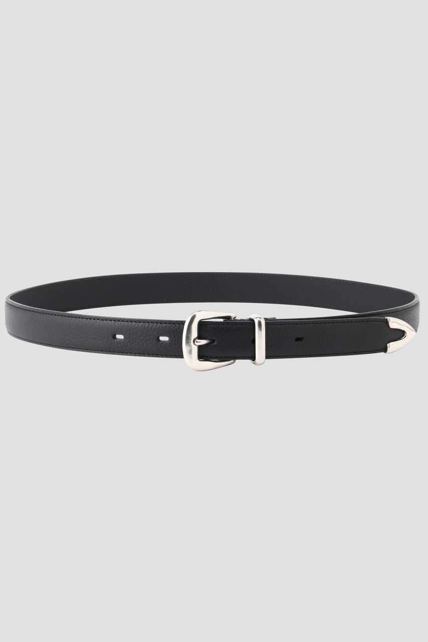 イレーヴ/YLEVEのYLEVE / LEATHER WESTERN BELT(ブラック/1686177551)