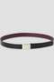 YLEVE / LEATHER BUCKLED BELT イレーヴ/YLEVE ブラック