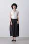 YLEVE / RAYON-POLYESTER BROAD SKIRT イレーヴ/YLEVE ブラック