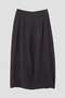YLEVE / RAYON-POLYESTER BROAD SKIRT イレーヴ/YLEVE