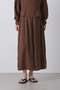 YLEVE / RAYON-POLYESTER BROAD SKIRT イレーヴ/YLEVE