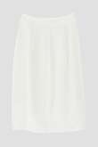 YLEVE / RAYON-POLYESTER BROAD SKIRT