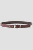 YLEVE / LEATHER WESTERN BELT