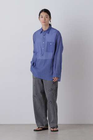 イレーヴ/YLEVEのYLEVE / HAND PAINT DENIM M45 PANTS(110600/110601)