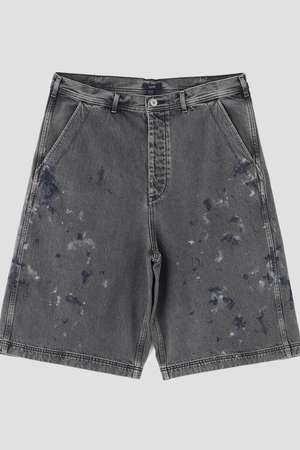 イレーヴ/YLEVEのYLEVE / HAND PAINT DENIM SHORTS(110600/110603)