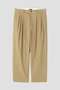 YLEVE / HIGH TWIST COTTON PANTS イレーヴ/YLEVE ベージュ