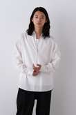 YLEVE / COTTON SILK TYPEWRITER SKIPPER SHIRT イレーヴ/YLEVE