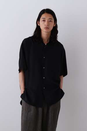 イレーヴ/YLEVEのYLEVE / SILK HABUTAE SHIRT(110400/110402)