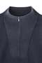 YLEVE / FADED STONEWASH KNIT ZIP PULLOVER イレーヴ/YLEVE