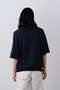 YLEVE / COTTON LINEN KNIT SKIPPER POLO イレーヴ/YLEVE