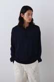 YLEVE / WOOL SILK CASHMERE KNIT POLO