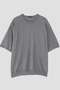 YLEVE / ICE COTTON PULL OVER KNIT イレーヴ/YLEVE グレー
