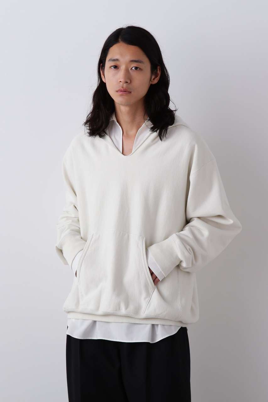 イレーヴ/YLEVEのYLEVE / ORGANIC COTTON SUN FADED SWEAT HOODIE(ベージュ/1706166001)