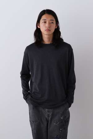 イレーヴ/YLEVEのYLEVE / ELS GV COTTON LONG SLEEVE T-SHIRT(110100/110103)