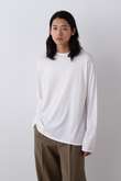 YLEVE / ELS GV COTTON LONG SLEEVE T-SHIRT イレーヴ/YLEVE