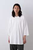 YLEVE / COTTON RAYON PIGMENT DYE HOCKEY PULLOVER