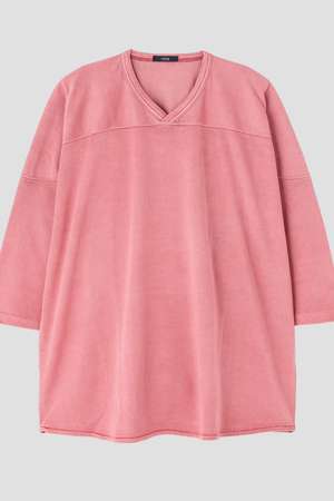 イレーヴ/YLEVEのYLEVE / COTTON RAYON PIGMENT DYE HOCKEY PULLOVER(110100/110103)