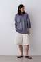 YLEVE / COTTON RAYON PIGMENT DYE HOCKEY PULLOVER イレーヴ/YLEVE
