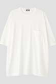YLEVE / COTTON RAYON PIGMENT DYE POCKET T-SHIRT イレーヴ/YLEVE