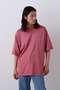 YLEVE / COTTON RAYON PIGMENT DYE POCKET T-SHIRT イレーヴ/YLEVE レッド