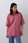 YLEVE / COTTON RAYON PIGMENT DYE POCKET T-SHIRT イレーヴ/YLEVE