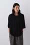YLEVE / LINEN POCKET T-SHIRT イレーヴ/YLEVE ブラック