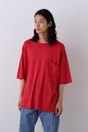 イレーヴ/YLEVEのYLEVE / LINEN POCKET T-SHIRT(110100/110102)