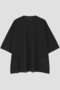 YLEVE / COTTON SHEER JERSEY SHORT SLEEVE イレーヴ/YLEVE ブラック