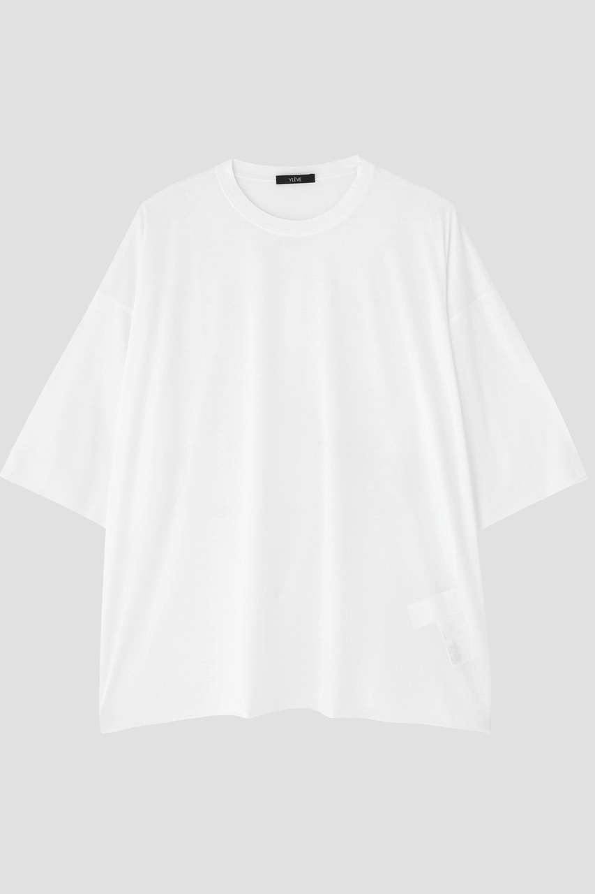 イレーヴ/YLEVEのYLEVE / COTTON SHEER JERSEY SHORT SLEEVE(ホワイト/1706166115)