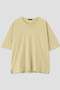 YLEVE / ORGANIC COTTON BIO LOOSE T-SHIRT イレーヴ/YLEVE イエロー