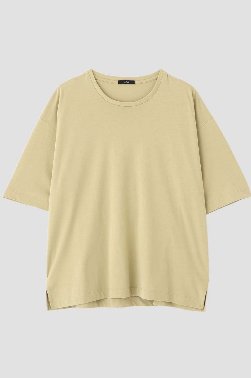 イレーヴ/YLEVEのYLEVE / ORGANIC COTTON BIO LOOSE T-SHIRT(イエロー/1706166586)